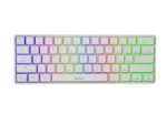 KLAWIATURA DLA GRACZY GENESIS THOR 660 US WHITE BEZPRZEWODOWA RGB MECHANICZNA GATERON BROWN