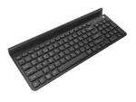KLAWIATURA NATEC FELIMARE US BEZPRZEWODOWA BLUETOOTH + 2.4GHZ SLIM UCHWYT NA TELEFON/TABLET CZARNA
