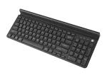 KLAWIATURA NATEC FELIMARE US BEZPRZEWODOWA BLUETOOTH + 2.4GHZ SLIM UCHWYT NA TELEFON/TABLET CZARNA