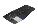KLAWIATURA NATEC PORIFERA US BEZPRZEWODOWA BLUETOOTH + 2.4GHZ X-SCISSOR PODŚWIETLENIE ERGONOMICZNA