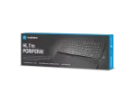 KLAWIATURA NATEC PORIFERA US BEZPRZEWODOWA BLUETOOTH + 2.4GHZ X-SCISSOR PODŚWIETLENIE ERGONOMICZNA