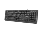 KLAWIATURA NATEC TROUT PT PRZEWODOWA SLIM CZARNA