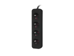 LISTWA PRZEDŁUŻACZ LANBERG 1M UPS 4X 230V PL CZARNA