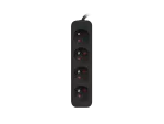 LISTWA PRZEDŁUŻACZ LANBERG 1M UPS 4X 230V PL CZARNA