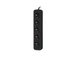 LISTWA PRZEDŁUŻACZ LANBERG 1M UPS 5X 230V PL CZARNA