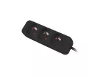 LISTWA PRZEDŁUŻACZ LANBERG 3M 3X 230V PL KABEL WYKONANY Z PEŁNEJ MIEDZI CZARNA