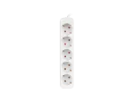 LISTWA PRZEDŁUŻACZ LANBERG 3M 5X 230V SCHUKO KABEL WYKONANY Z PEŁNEJ MIEDZI BIAŁA