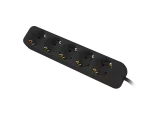 LISTWA PRZEDŁUŻACZ LANBERG 3M 5X 230V SCHUKO KABEL WYKONANY Z PEŁNEJ MIEDZI CZARNA