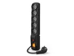LISTWA ZASILAJĄCA ACAR F5 PRO 1.5M 5X 230V PL CZARNA