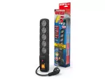 LISTWA ZASILAJĄCA ACAR F5 PRO 3M 5X 230V PL CZARNA