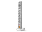 LISTWA ZASILAJĄCA ACAR S10 1.5M 5X 230V PL 5X EUROPLUG SZARA