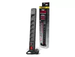 LISTWA ZASILAJĄCA ACAR S6 USB A+C 5M 6X 230V PL PD 3.0 QC CZARNA