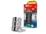 LISTWA ZASILAJĄCA ACAR SMART 3M 6X 230V PL BIAŁA