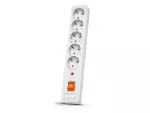 LISTWA ZASILAJĄCA ACAR X5 1.5M 5X SCHUKO SZARA