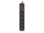 LISTWA ZASILAJĄCA ARMAC ARC5 5M 5X 230V PL CZARNA