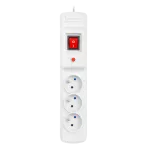 LISTWA ZASILAJĄCA ARMAC MULTI M3 3M 3X 230V PL SZARA