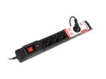 LISTWA ZASILAJĄCA ARMAC MULTI M6 1.5M 6X 230V PL CZARNA