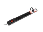 LISTWA ZASILAJĄCA ARMAC MULTI M9 1.5M 9X 230V PL CZARNA