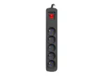 LISTWA ZASILAJĄCA ARMAC R5 5M 5X 230V PL 10A CZARNA