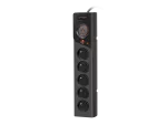 LISTWA ZASILAJĄCA ARMAC Z5 5M 5X 230V PL 10A ORGANIZER KABLA CZARNA