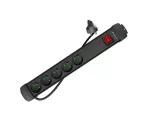 LISTWA ZASILAJĄCA LANBERG SP1 3M 5X 230V PL CZARNA