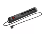LISTWA ZASILAJĄCA LANBERG SP1 5M 5X 230V PL CZARNA