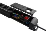 LISTWA ZASILAJĄCA LANBERG SP1 5M 5X 230V PL CZARNA