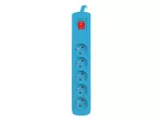 LISTWA ZASILAJĄCA NATEC BERCY 400 1.5M 5X 230V PL NIEBIESKA