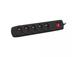 LISTWA ZASILAJĄCA NATEC BERCY 400 3M 5X 230V PL CZARNA