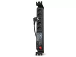 LISTWA ZASILAJĄCA RACK 19" ACAR 504WF 5M 5X 230V PL CZARNA