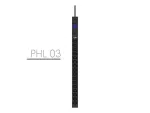 LISTWA ZASILAJĄCA RACK PDU 19" POWERWALKER 10A 16X IEC C13 3M IEC C14 MIERNIK PIONOWA CZARNA