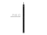 LISTWA ZASILAJĄCA RACK PDU 19" POWERWALKER 16A 18X IEC C13 2X IEC C19 3M IEC 309 PIONOWA CZARNA