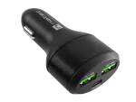 ŁADOWARKA SAMOCHODOWA NATEC CONEY 2X USB 1X USB-C QUICK CHARGE 84W CZARNA