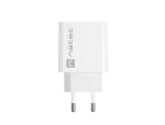 ŁADOWARKA SIECIOWA NATEC RIBERA 1X USB-A + 1X USB-C 20W BIAŁA