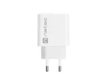 ŁADOWARKA SIECIOWA NATEC RIBERA 1X USB-A + 1X USB-C 20W BIAŁA