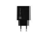 ŁADOWARKA SIECIOWA NATEC RIBERA 1X USB-A + 1X USB-C 20W CZARNA