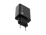 ŁADOWARKA SIECIOWA NATEC RIBERA 1X USB-A + 1X USB-C 20W CZARNA
