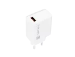 ŁADOWARKA SIECIOWA NATEC RIBERA 1X USB-A 18W BIAŁA