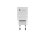 ŁADOWARKA SIECIOWA NATEC RIBERA GAN 1X USB-A + 1X USB-C 30W BIAŁA