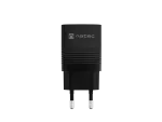ŁADOWARKA SIECIOWA NATEC RIBERA GAN 1X USB-A + 1X USB-C 30W CZARNA