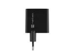 ŁADOWARKA SIECIOWA NATEC RIBERA GAN 1X USB-A + 1X USB-C 45W CZARNA