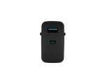 ŁADOWARKA SIECIOWA NATEC RIBERA GAN 1X USB-A + 1X USB-C 45W CZARNA