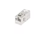 ŁĄCZNIK KEYSTONE GNIAZDO RJ45->RJ45 KAT.6 FTP 90 ZŁĄCZKA SIECIOWA LANBERG