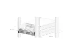 MAINTENANCE BYPASS SWITCH / PDU RACK 19" DLA UPS POWERWALKER VFI ICR IOT 1/1 6 GNIAZD TERMINAL