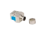 MODUŁ KEYSTONE GNIAZDO BEZNARZĘDZIOWY RJ45 KAT.8.1 FTP LANBERG