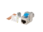 MODUŁ KEYSTONE GNIAZDO BEZNARZĘDZIOWY RJ45 KAT.8.1 FTP LANBERG