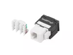 MODUŁ KEYSTONE GNIAZDO BEZNARZĘDZIOWY RJ45->LSA KAT.6 UTP 180° LANBERG