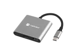 MULTIPORT ADAPTER NATEC FOWLER MINI USB-C 3W1 HUB -> USB 3.0, HDMI 4K, USB-C PD