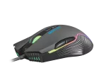 MYSZ DLA GRACZY FURY HUSTLER 6400DPI PODŚWIETLENIE RGB OPROGRAMOWANIE GAMINGOWA