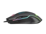 MYSZ DLA GRACZY FURY HUSTLER 6400DPI PODŚWIETLENIE RGB OPROGRAMOWANIE GAMINGOWA